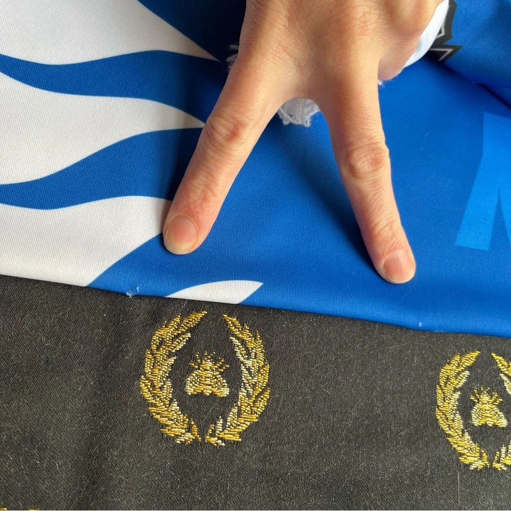 Double sided San Jose Earthquakes scarf
